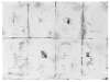 Image of Toile pliée et chiffres